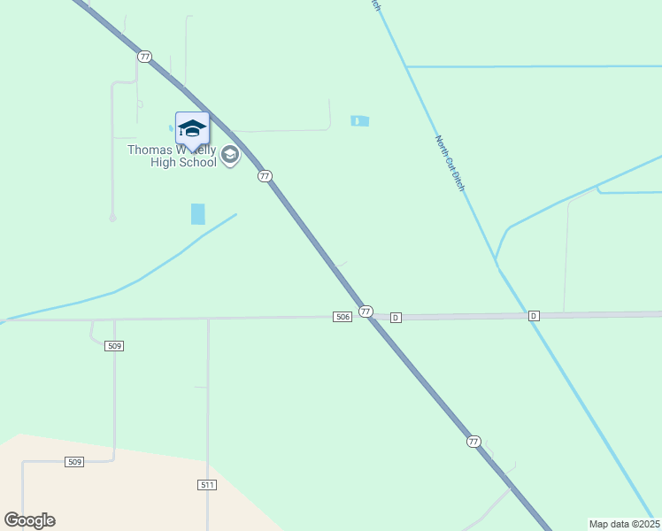 map of restaurants, bars, coffee shops, grocery stores, and more near 4035 Missouri 77 in Benton