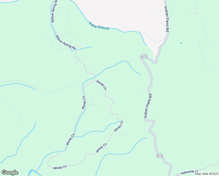 map of restaurants, bars, coffee shops, grocery stores, and more near 1125 Willow Spring Road in Cedar Bluff