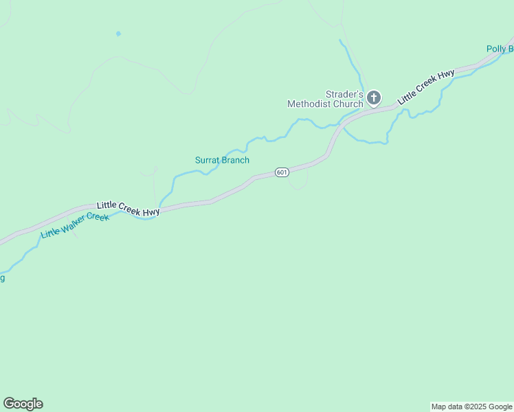 map of restaurants, bars, coffee shops, grocery stores, and more near Little Creek Highway in Dublin