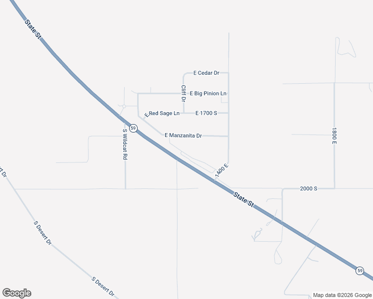 map of restaurants, bars, coffee shops, grocery stores, and more near 1237 East Cactus Drive in Apple Valley