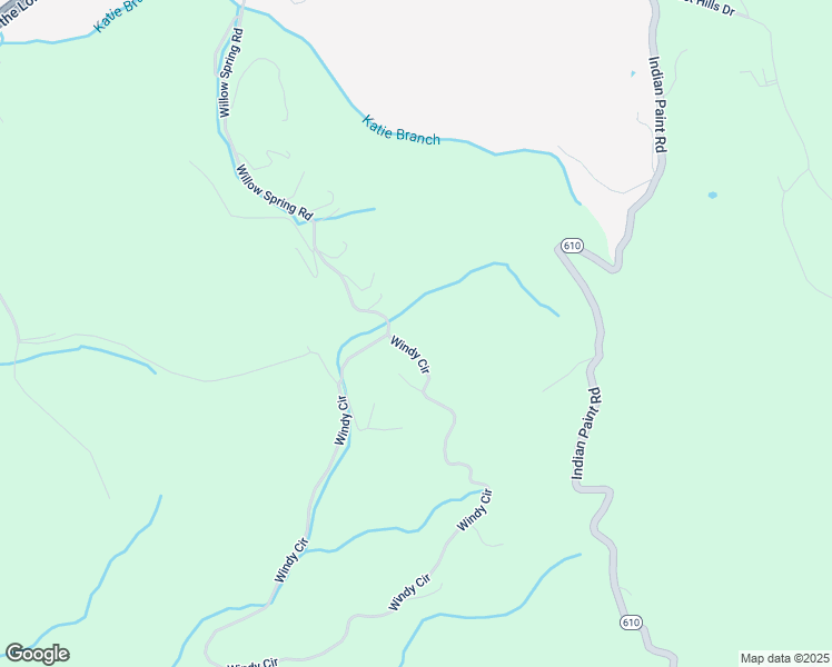 map of restaurants, bars, coffee shops, grocery stores, and more near 1125 Willow Spring Road in Cedar Bluff
