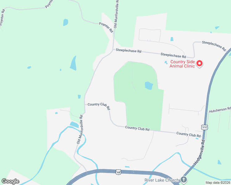 map of restaurants, bars, coffee shops, grocery stores, and more near 1-627 Country Club Estates in Glasgow