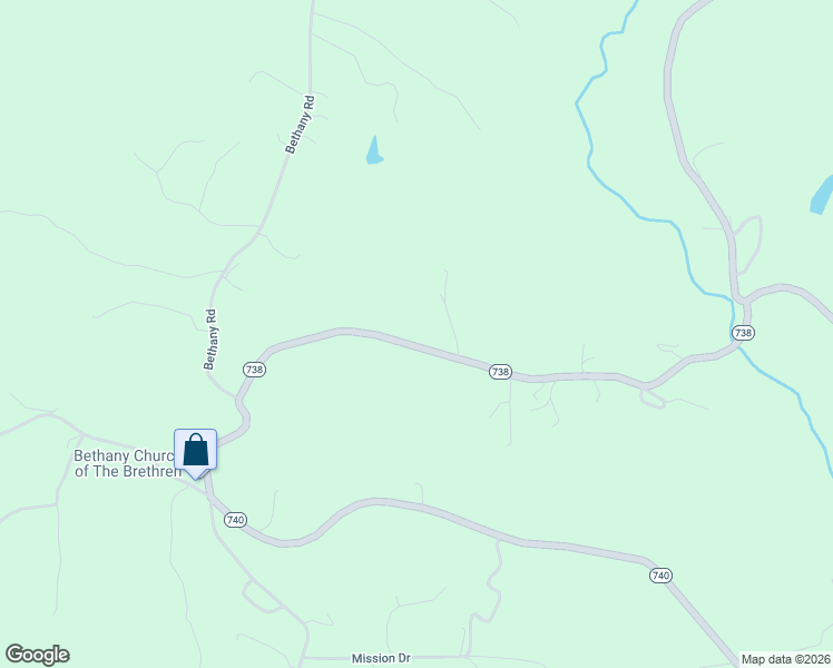 map of restaurants, bars, coffee shops, grocery stores, and more near 563 Custer Ridge Road in Boones Mill