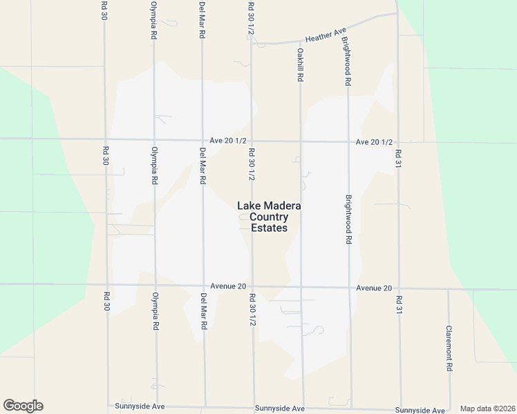 map of restaurants, bars, coffee shops, grocery stores, and more near 20269 Road 30 1/2 in Madera