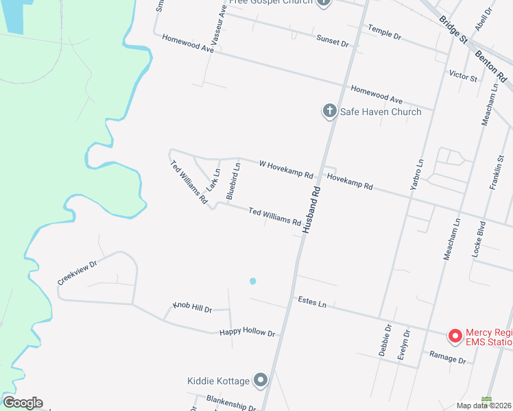 map of restaurants, bars, coffee shops, grocery stores, and more near 2200-2222 Ted Williams Rd in Paducah