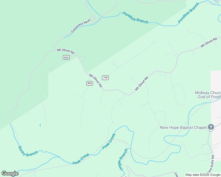 map of restaurants, bars, coffee shops, grocery stores, and more near 2791 Mount Olivet Road in Pulaski