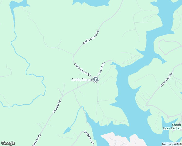 map of restaurants, bars, coffee shops, grocery stores, and more near 34 Crafts Church Road in Glade Hill