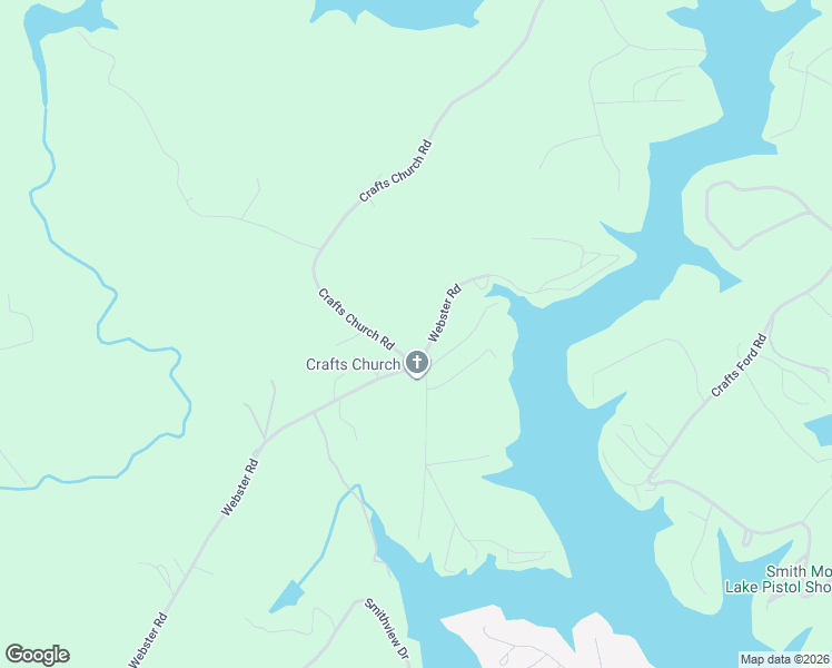 map of restaurants, bars, coffee shops, grocery stores, and more near 34 Crafts Church Road in Glade Hill