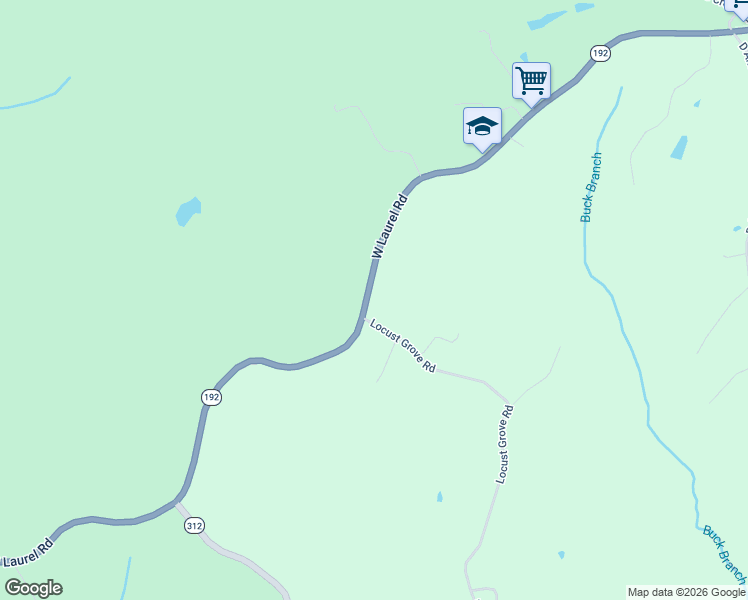 map of restaurants, bars, coffee shops, grocery stores, and more near 6965 West Laurel Road in London