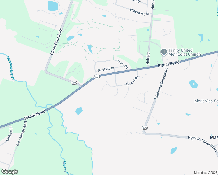 map of restaurants, bars, coffee shops, grocery stores, and more near 6615 Tuscan Road in Paducah