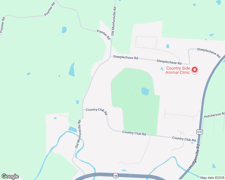 map of restaurants, bars, coffee shops, grocery stores, and more near 391 Country Club Estate in Glasgow