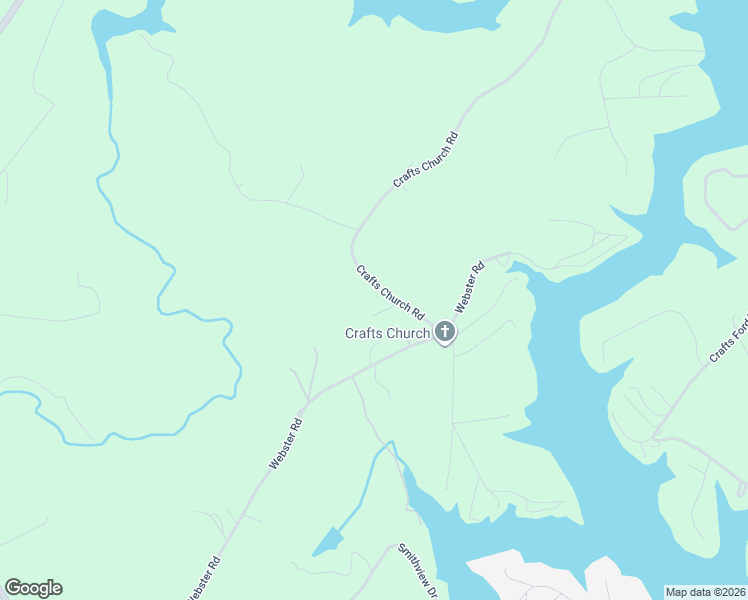 map of restaurants, bars, coffee shops, grocery stores, and more near 135 Crafts Church Road in Glade Hill