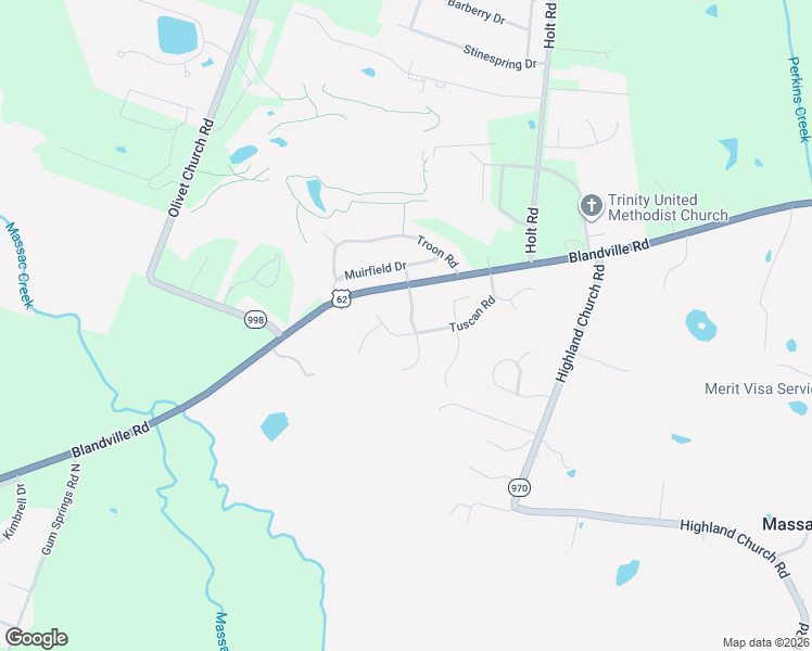 map of restaurants, bars, coffee shops, grocery stores, and more near 6615 Tuscan Road in Paducah