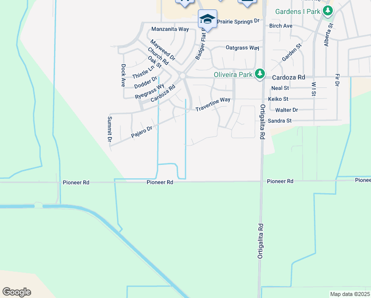 map of restaurants, bars, coffee shops, grocery stores, and more near in Los Banos