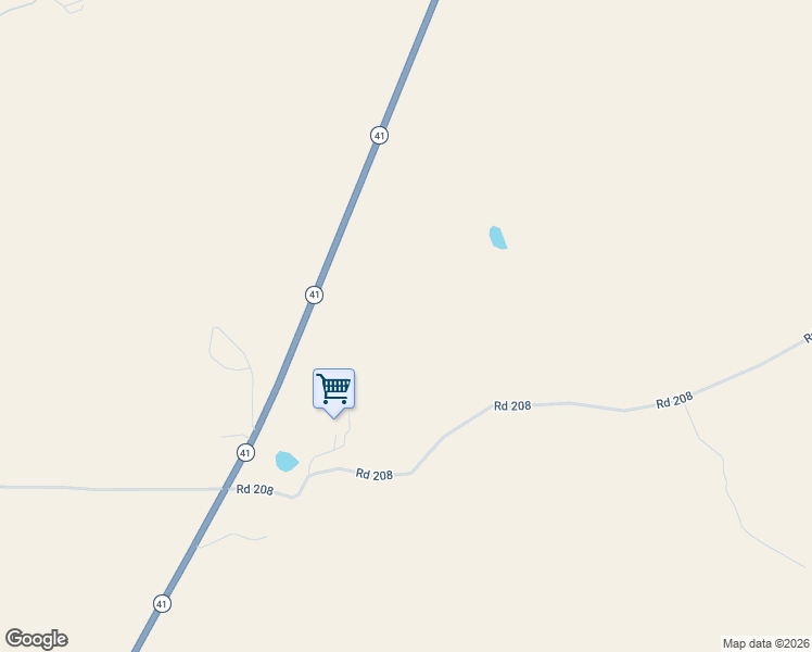 map of restaurants, bars, coffee shops, grocery stores, and more near Road 208 in Coarsegold