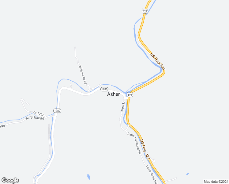 map of restaurants, bars, coffee shops, grocery stores, and more near in Asher