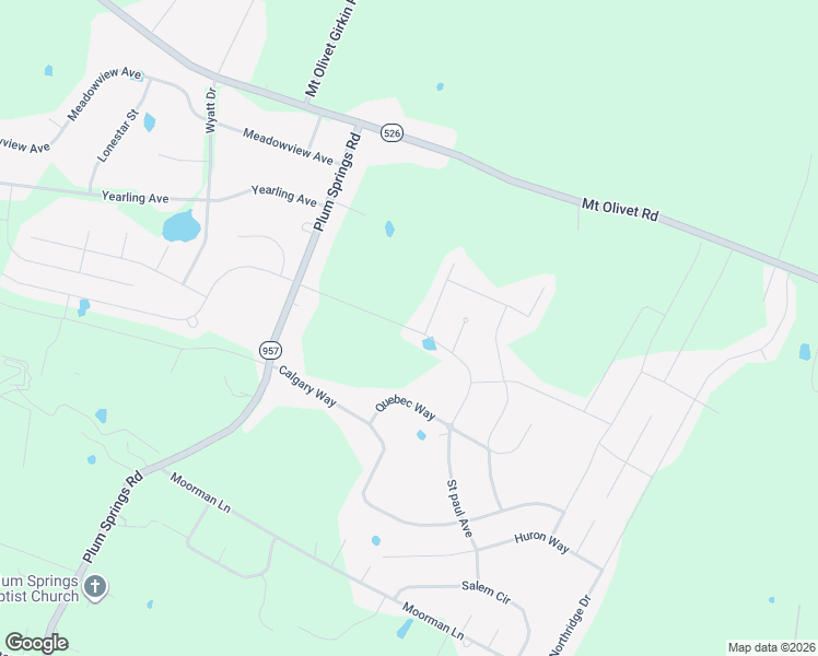 map of restaurants, bars, coffee shops, grocery stores, and more near 399 Olive Springs Road in Bowling Green