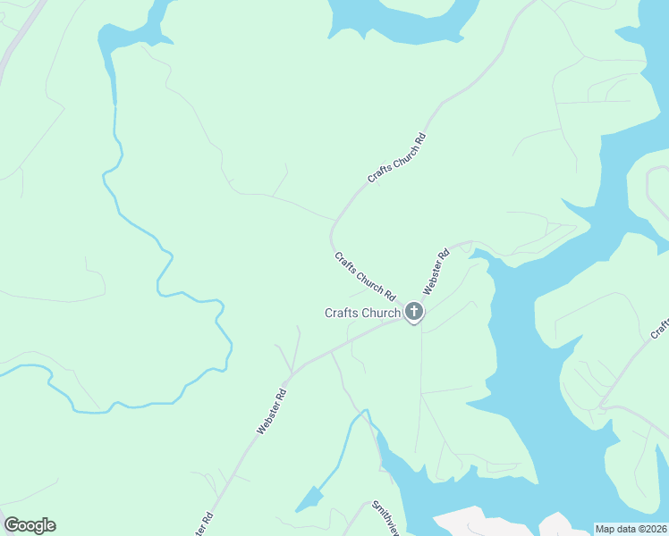 map of restaurants, bars, coffee shops, grocery stores, and more near 135 Crafts Church Road in Glade Hill