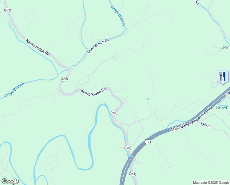 map of restaurants, bars, coffee shops, grocery stores, and more near 108 Bryant Street in Cedar Bluff