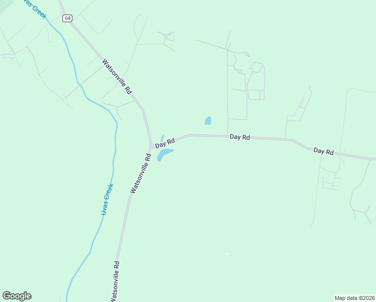 map of restaurants, bars, coffee shops, grocery stores, and more near 3150 Day Road in Gilroy