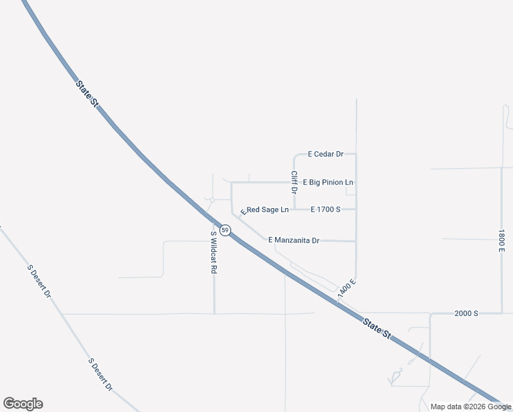 map of restaurants, bars, coffee shops, grocery stores, and more near 1131 East Red Sage Lane in Apple Valley