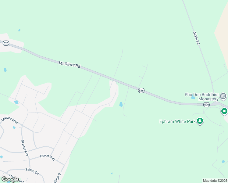 map of restaurants, bars, coffee shops, grocery stores, and more near 1735 Mount Olivet Road in Bowling Green