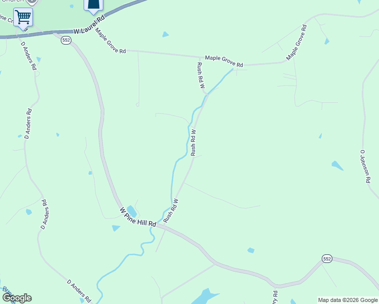 map of restaurants, bars, coffee shops, grocery stores, and more near 420 Rush Road West in London