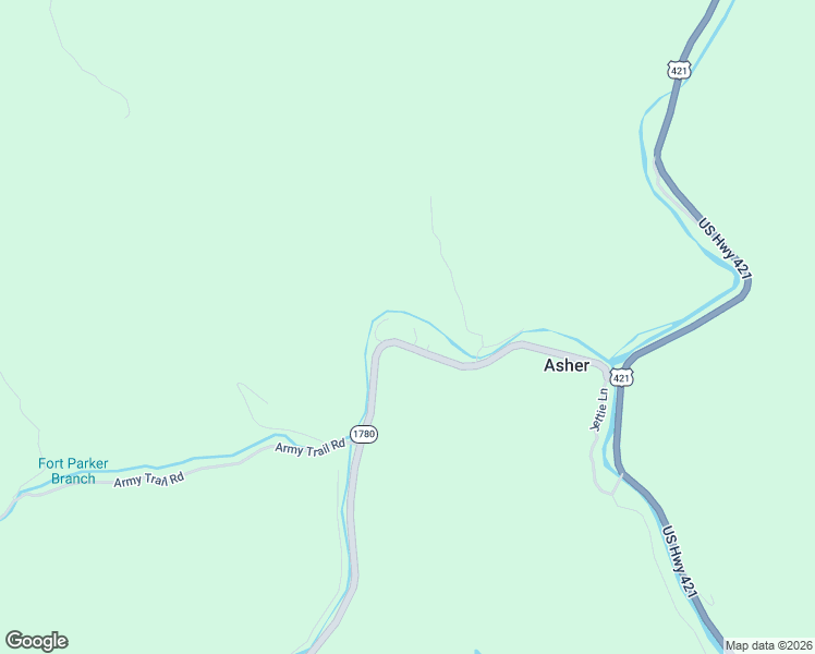 map of restaurants, bars, coffee shops, grocery stores, and more near 510 Middle Fork Road in Asher