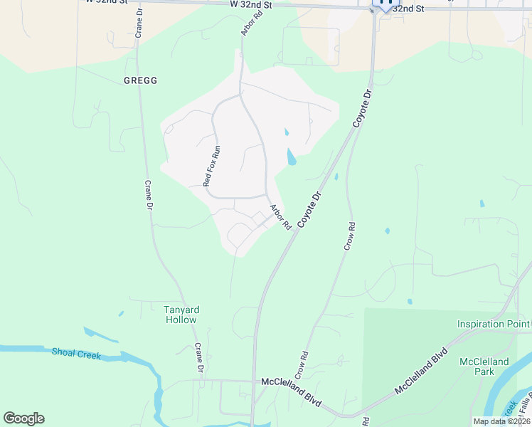 map of restaurants, bars, coffee shops, grocery stores, and more near 3509 Notting Hill Circle in Joplin