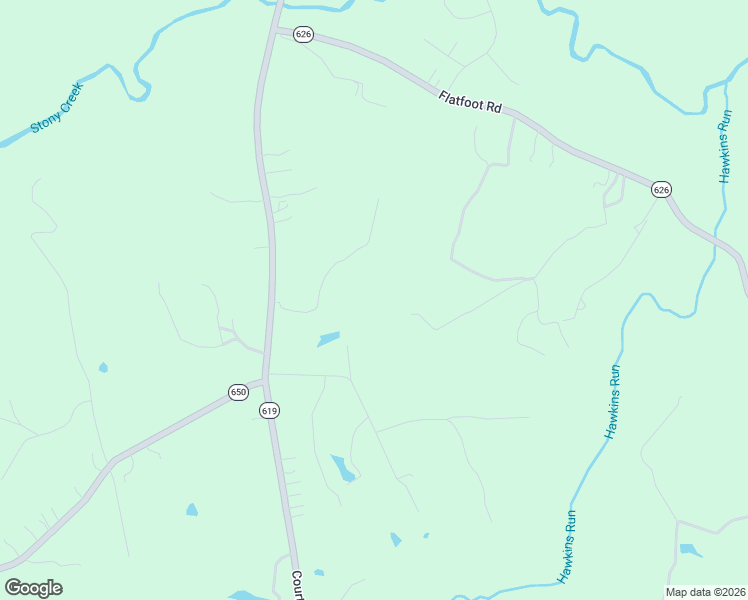 map of restaurants, bars, coffee shops, grocery stores, and more near 16409 Courthouse Road in Dinwiddie