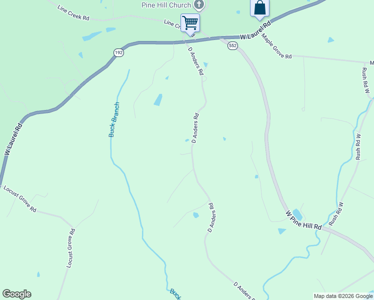 map of restaurants, bars, coffee shops, grocery stores, and more near 13-475 D Anders Road in Keavy