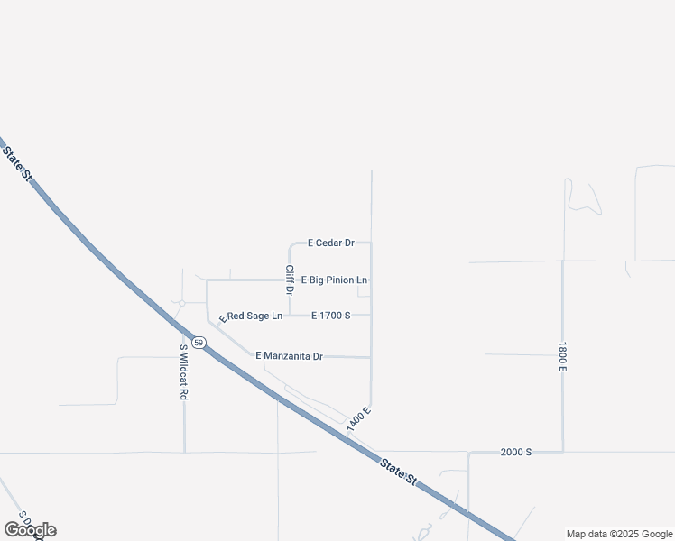 map of restaurants, bars, coffee shops, grocery stores, and more near 1333 East Big Pinion Lane in Apple Valley