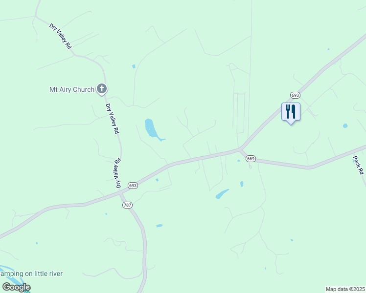 map of restaurants, bars, coffee shops, grocery stores, and more near 4298 Childress Road in Christiansburg
