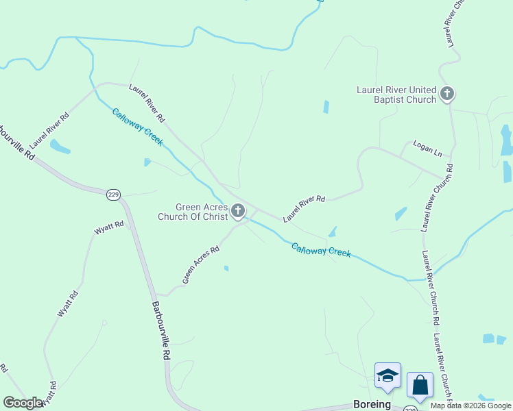 map of restaurants, bars, coffee shops, grocery stores, and more near 1111 Laurel River Road in London