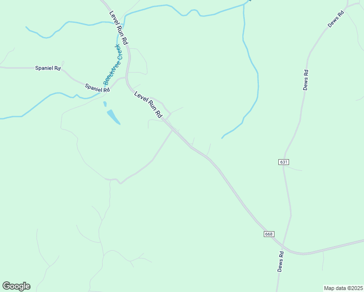 map of restaurants, bars, coffee shops, grocery stores, and more near 2268 Level Run Road in Hurt