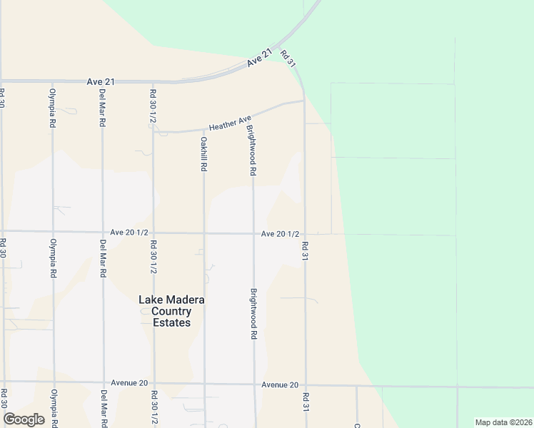 map of restaurants, bars, coffee shops, grocery stores, and more near 20527 Brightwood Road in Madera