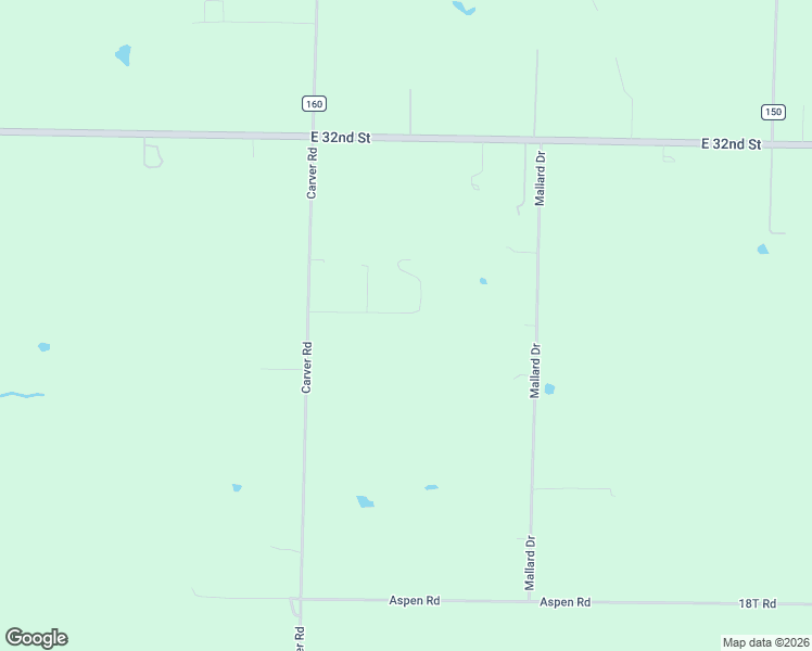 map of restaurants, bars, coffee shops, grocery stores, and more near 16001-16099 Alford Lane in Diamond