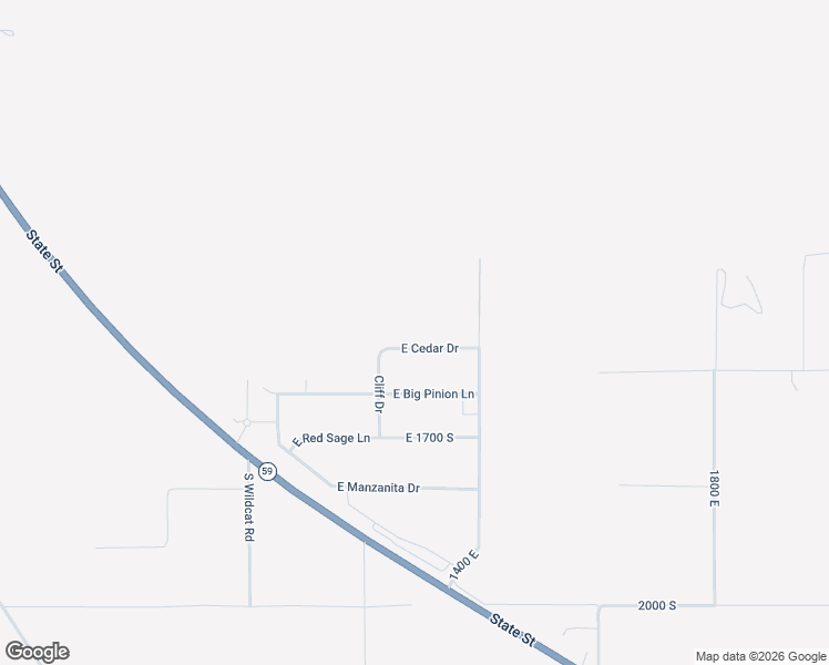 map of restaurants, bars, coffee shops, grocery stores, and more near 1295 East Cedar Drive in Apple Valley