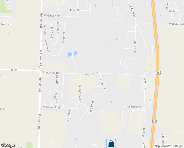 map of restaurants, bars, coffee shops, grocery stores, and more near Longview Rd in Ozark