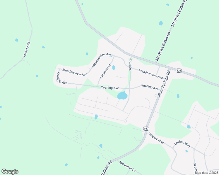 map of restaurants, bars, coffee shops, grocery stores, and more near Yearling Avenue in Warren County