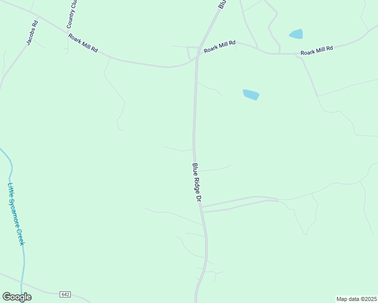 map of restaurants, bars, coffee shops, grocery stores, and more near 8597 Blue Ridge Drive in Hurt