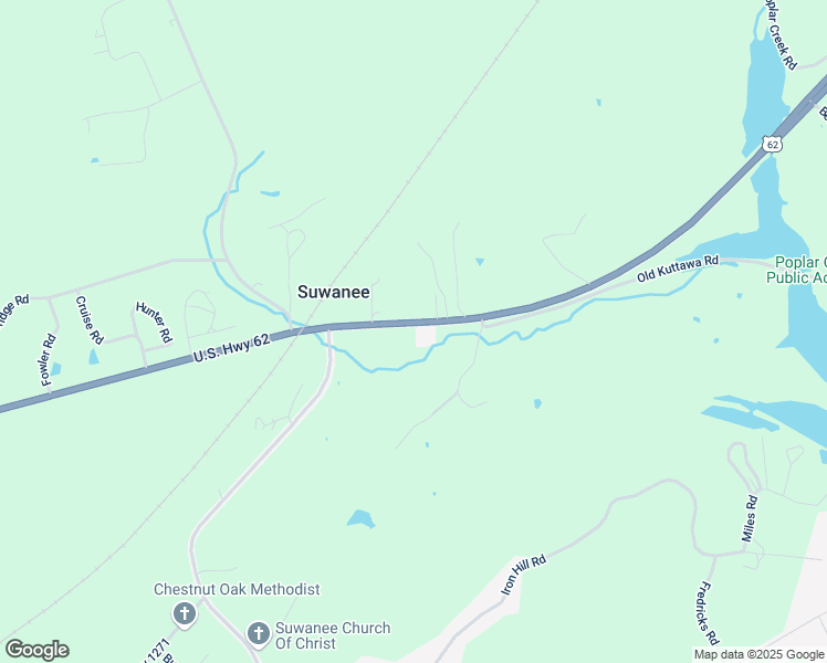 map of restaurants, bars, coffee shops, grocery stores, and more near 5017 High Way 62 in Kuttawa