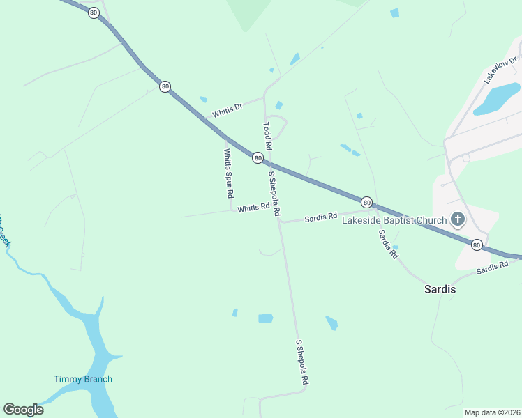 map of restaurants, bars, coffee shops, grocery stores, and more near 53 Whitis Cemetery Road in Nancy