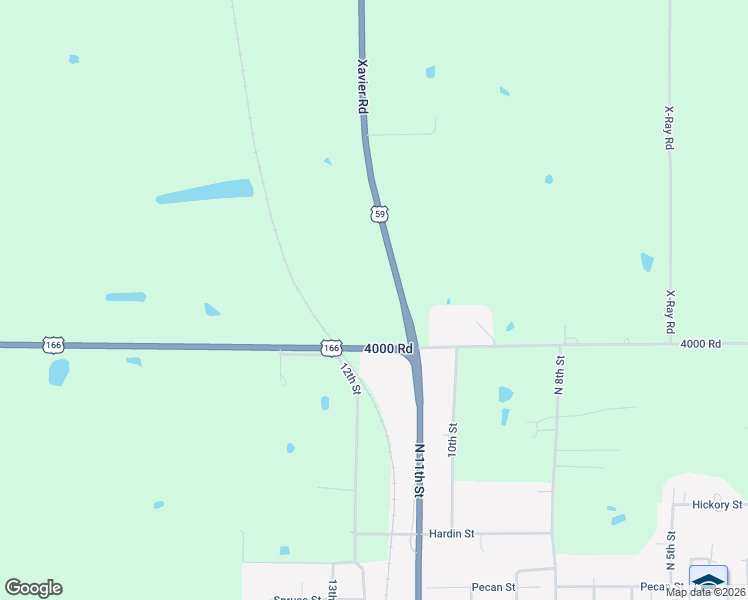 map of restaurants, bars, coffee shops, grocery stores, and more near 2400 4000 Road in Chetopa