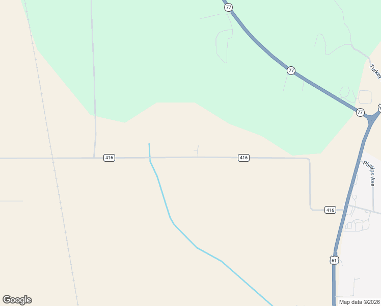 map of restaurants, bars, coffee shops, grocery stores, and more near 480 County Road 416 in Oran