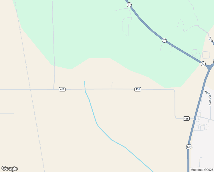 map of restaurants, bars, coffee shops, grocery stores, and more near 480 County Road 416 in Oran