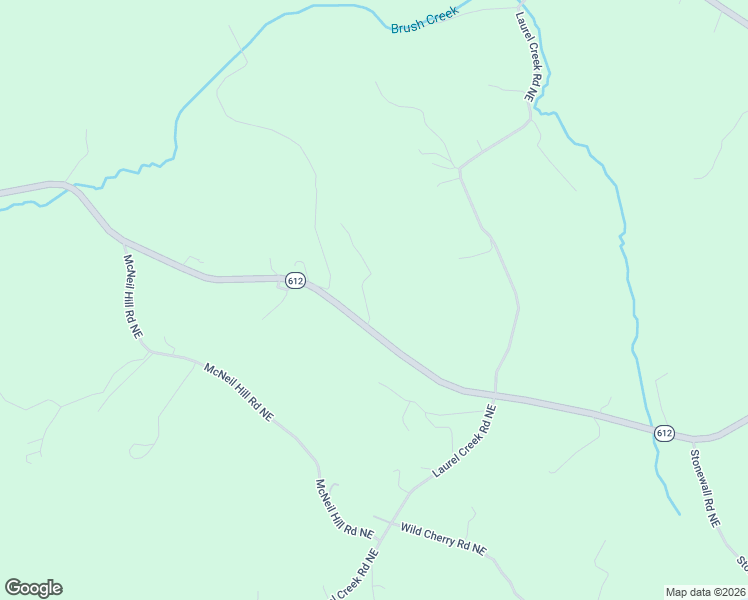 map of restaurants, bars, coffee shops, grocery stores, and more near 4341 Daniels Run Road Northeast in Pilot