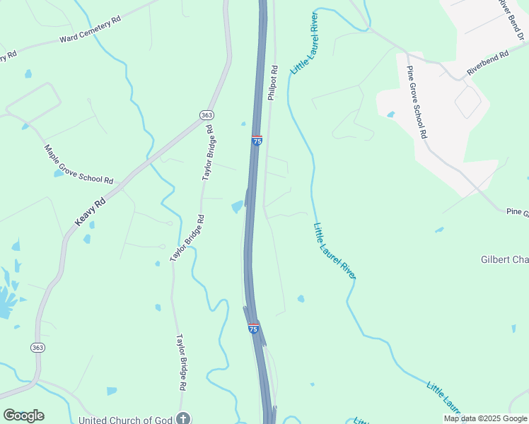 map of restaurants, bars, coffee shops, grocery stores, and more near 2830 Philpot Road in London