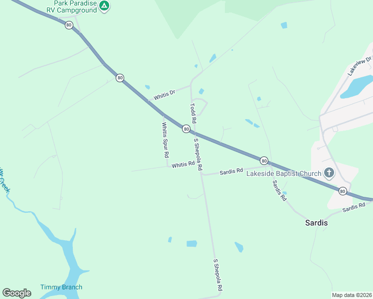 map of restaurants, bars, coffee shops, grocery stores, and more near 53 Whitis Cemetery Road in Nancy