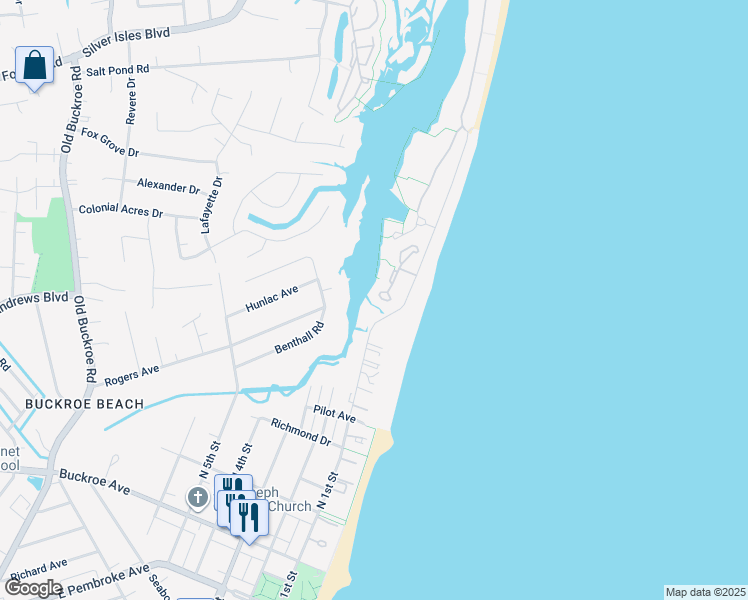 map of restaurants, bars, coffee shops, grocery stores, and more near 1029 Porte Harbour Arch in Hampton
